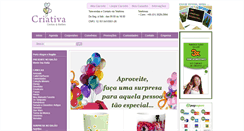 Desktop Screenshot of criativacestasebaloes.com
